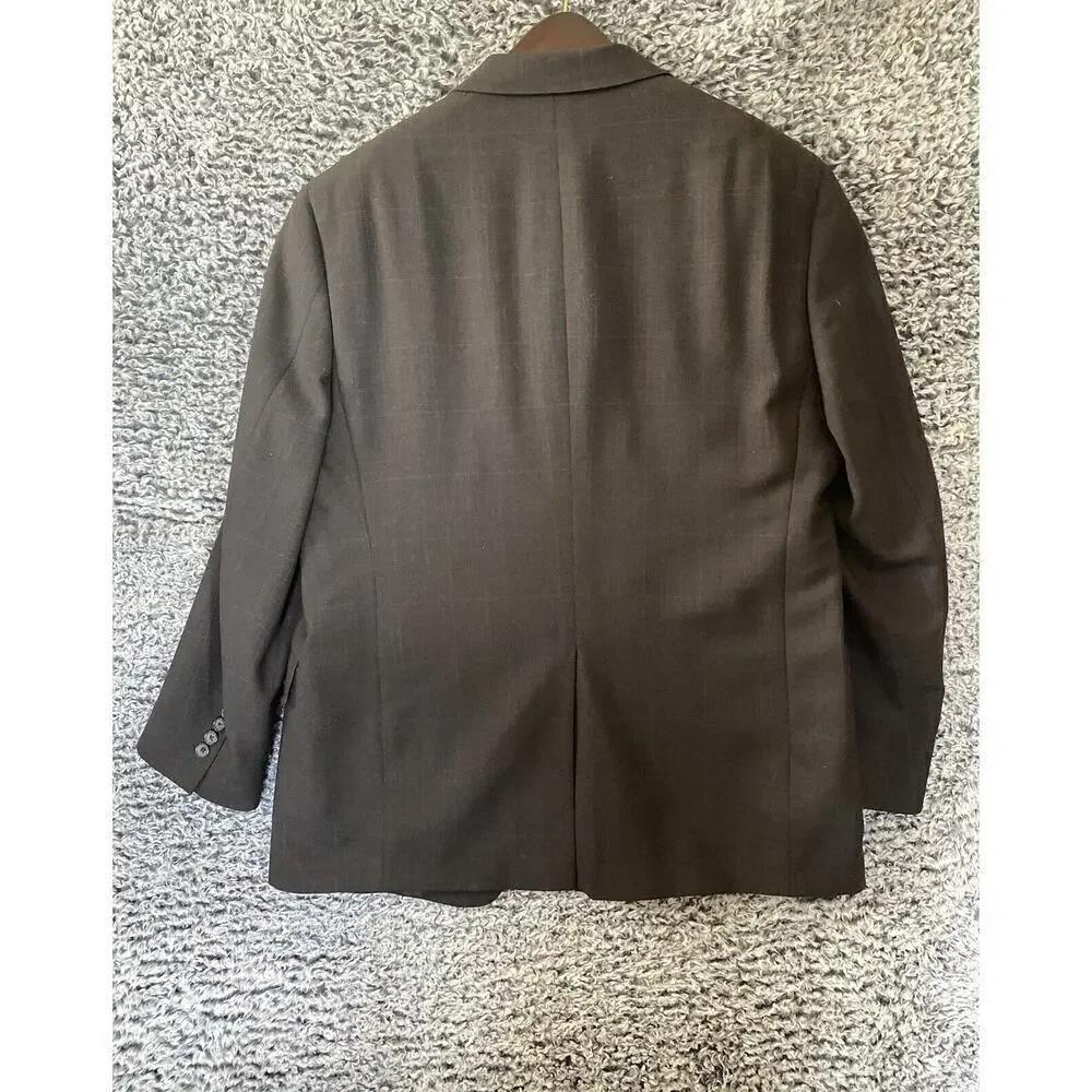 Austin Reed Mens Blazer Sport Coat Casual Jacket Size 42 R Wool Made In USA